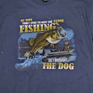 Cabela's Graphic Fishing Tee - Navy